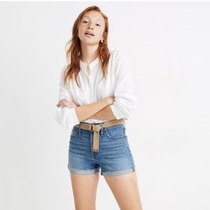 Madewell High-Rise Denim Jean Shorts Size 29